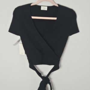 Wilfred Black Knit Top